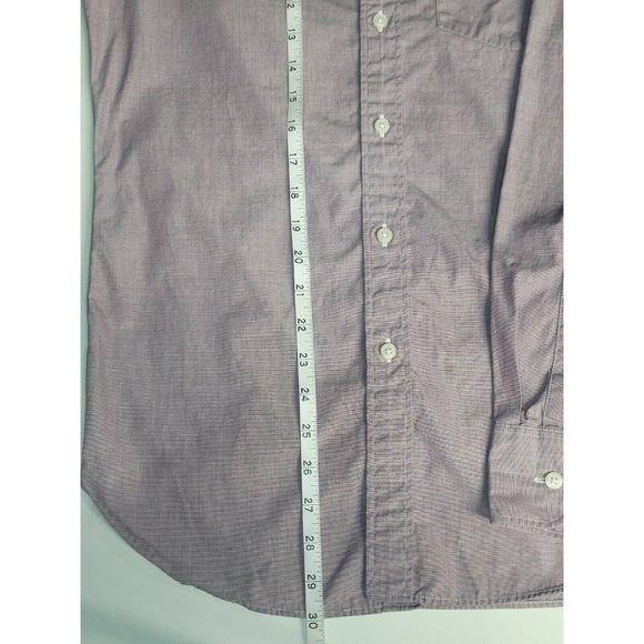 J. Crew Thompson Men's Size Small Long Sleeve Button Front Shirt Red Pink - Picture 6 of 6